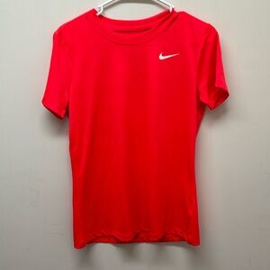 Nike Dri-Fit Neon Orange Top - Size S